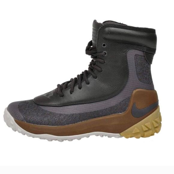 Nike Zoom Kynsie Waterproof Brown Boots Sz 8.5 - Picture 1 of 11